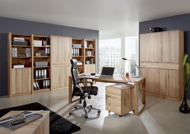 Büromöbel | Garderobenmöbel | Massivholz Kernbuche
