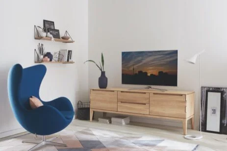 helles Eichenholz vollmassiv Möbelserie ORA