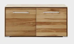 massiver Fernsehschrank Kernbuche Holz