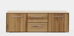 Fernsehschrank Buche-Eiche hell Massivholz