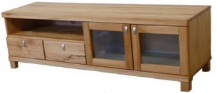 TV-Board massiv Holz | mit Schubladen