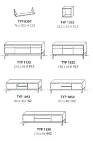 Eiche hell Typenplan 2