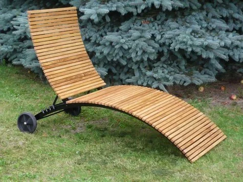 Gartenliege Robinie klappbar | ITER® Gartenliege Robinie klappbar | ITER®