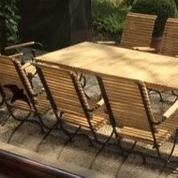 Gartenmöbel Set mit 8 Sitzplätzen - klassisch, wetterfest Gartenmöbel Set mit 8 Sitzplätzen - klassisch, wetterfest