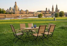 ITER®-klassische Gartenmöbel-Metall-Robinie-klappbar ITER®-klassische Gartenmöbel-Metall-Robinie-klappbar