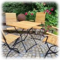 Balkongartenmöbel der Klassiker