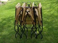 klassische Gartenmöbel von ITER sind klappbar klassische Gartenmöbel von ITER sind klappbar