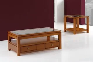 Couchtische in Kirsche Ambiente mit Stil für das Wohnzimmer