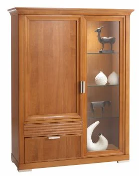 Vitrinenschrank SELVA-LUNA-im italienischen Möbelstil