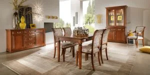 Kirsche-Möbelserie Villa Borghese aus Italien