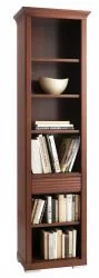 schmales Bücherregal Möbelserie LUNA -SELVA<br />Breite : 58 cm