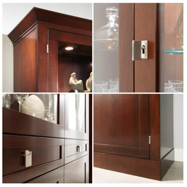 Details der Kirschmöbel-Serie Details der Kirschmöbel-Serie