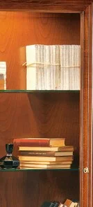 wahlweise Massivholzrückwand