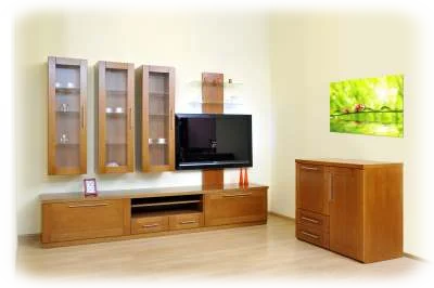 flexible Raumlösungen in Kirschbaum modern art