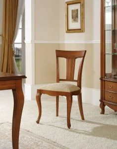 Polsterstuhl  Kirsche Esszimmer 