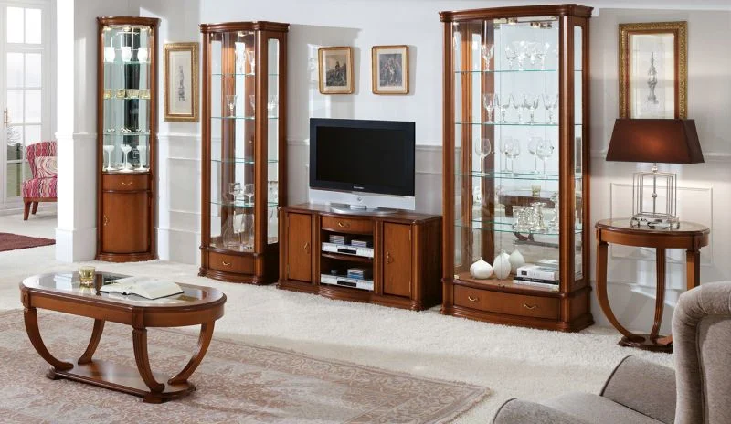 italienische Möbel im klassischen Stil Kolektion AMBIENTE<br />Nussbaum und Kirschbaum kaufen