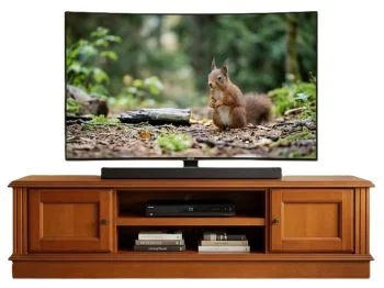 TV-Schrank-Villa Borghese-Kirsche- wieder lieferbar <br />Breite 130 cm