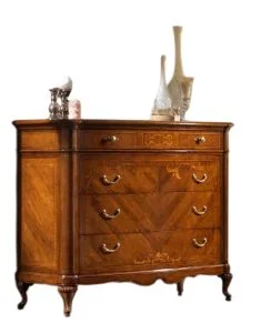 Wäschekommode-Intarsien-Kirschbaum<br />italienische Möbelmanufaktur