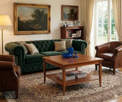 SELVA Couchtisch aus der Kollektion Vila Borghese neu 90 x 90 cm