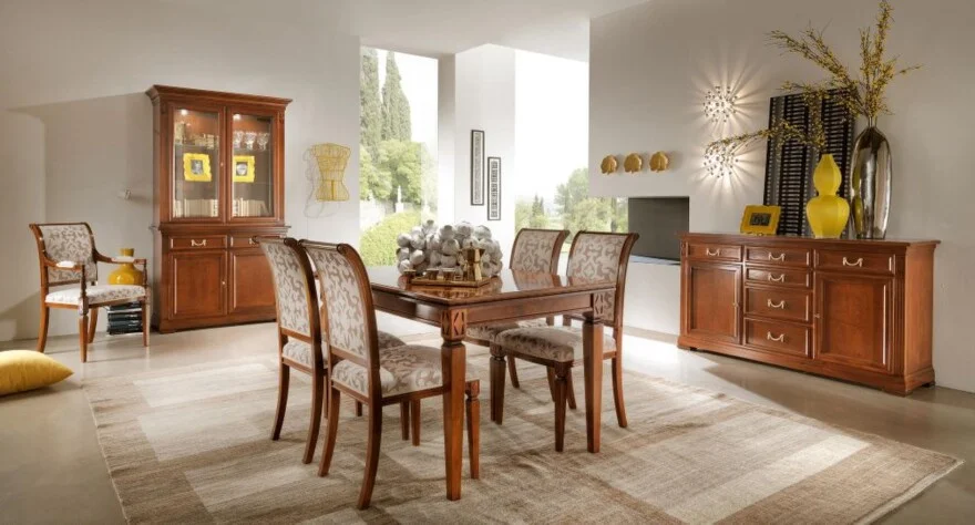 SELVA-Möbel-Villa Borghese-Nussbaum und Kirsche kaufen