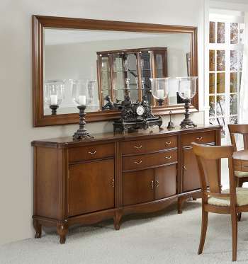 klassische Möbel | Sideboard mit halbrunden Türen