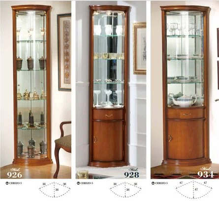 entdecken sie unsere preiswerten Eckvitrinen der Serie AMBIENTE